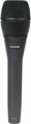 Shure Condenser (Large Diaphragm) XLR Microphone KSM9 Handheld Voice Charcoal Grey in Gray Color