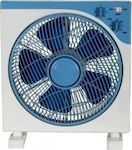 Eurolamp Ferrara Ανεμιστήρας Box Fan 45W Διαμέτρου 30cm