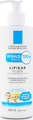 La Roche Posay Lipikar Fluide Moisturizing Cream Restoring for Sensitive Skin 400ml