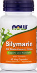 Now Foods Silymarin Milk Thistle Extract Distel 60 veg. Kappen