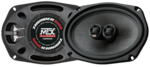 MTX Car Speaker Set T6C693 6x9" with 120W RMS (3 Way)