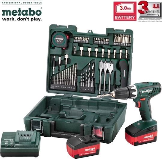 Metabo BS 18 Li Set Drill Driver Electric