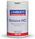 Lamberts Betaine HCI with Pepsin Special Food Supplement 180 Tablets