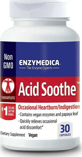 Enzymedica Acid Soothe 30 κάψουλες