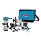 Makita RT0700CX3 Рутер за потапяне 710W със Система за Изсмукване