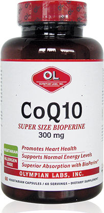 Olympian Labs CoQ10 Super Size BioPerine 300mg 60 capace