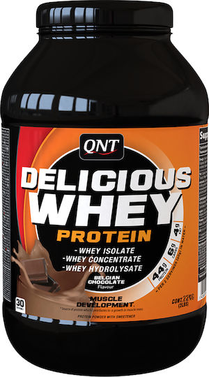 QNT Delicious Whey Whey Protein with Flavor Chocolate 2.2kg