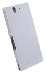 Krusell FrostCover Back Cover Silicon Alb (Xper...