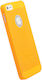 Krusell FrostCover Back Cover Σιλικόνης Κίτρινο (iPhone 5/5s/SE)