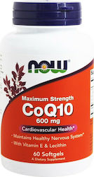 Now Foods Coq10 60 μαλακές κάψουλες