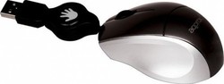 Approx Optical Mouse with Retractable USB Cable Black