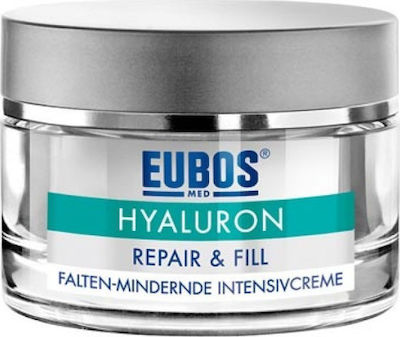 Eubos Repair & Fill Feuchtigkeitsspendend & Anti-Aging Creme Gesicht Tag mit Hyaluronsäure 50ml