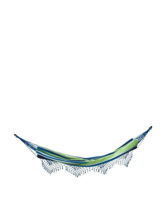 Summer Club Net Heavy Rope Single Hammock White 200x140cm