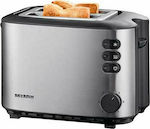 Severin Φρυγανιέρα 2 Θέσεων 850W Inox