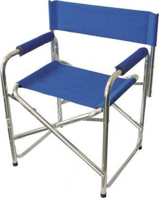 Panda Director's Chair Beach Aluminium Blue Waterproof