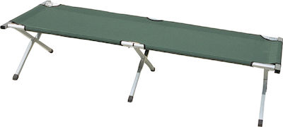 Campus Faltbar Campingbett ohne Matratze Aluminium Einzelbett 187x65cm.