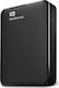 Western Digital Elements Portable USB 3.0 Εξωτερικός HDD 1TB 2.5" Μαύρο