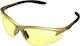 Maco MC Safety Glasses for Protection with Yellow Lenses 1pcs