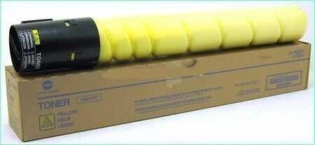 Konica Minolta TN-321Y Original Toner Laser Printer Yellow 25000 Pages (A33K250)