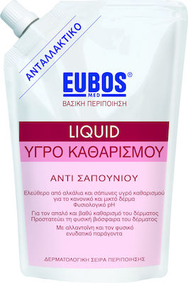 Eubos Red Liquid Washing Emulsion Lichid pentru Pentru Față 400ml