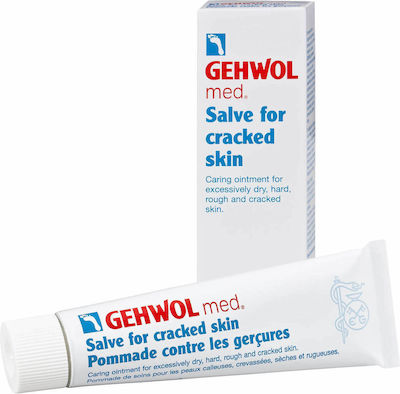 Gehwol Med Salve for Cracked Skin Feuchtigkeitsspendende Creme für Rissige Fersen 125ml 1140107