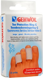 Gehwol Toe Protection Ring G Callus Gel Patches Large 2pcs