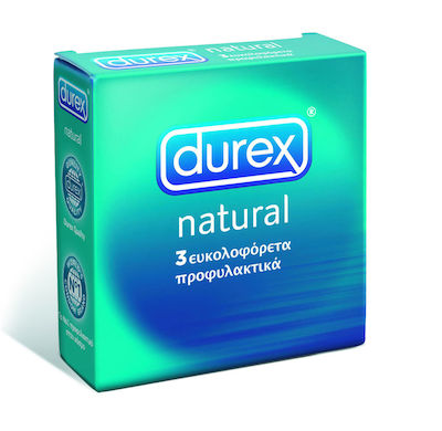 Durex Προφυλακτικά Natural 3τμχ