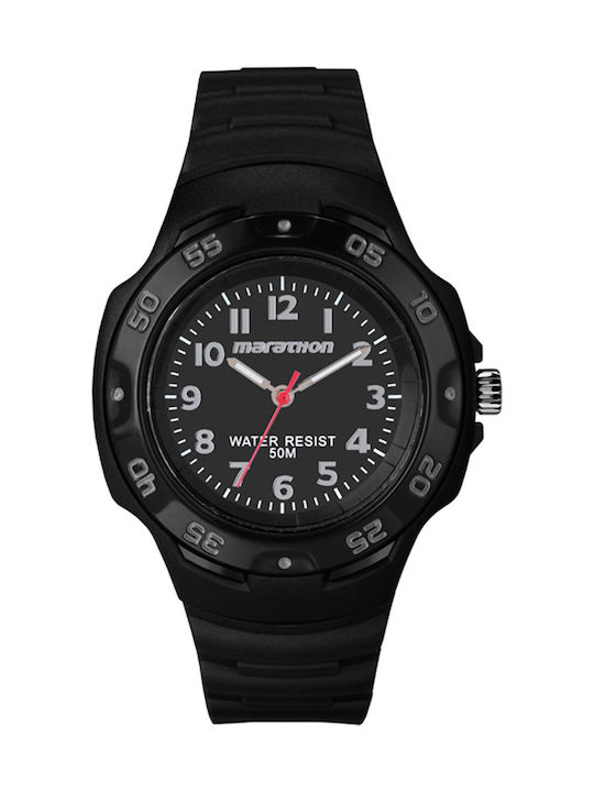 Timex Men's Watch 41mm Battery with Black Rubber Strap