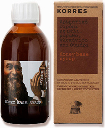 Korres Σιρόπι Sirop pentru tuse și dureri în gât cu miere, fenicul, anason, anason, cimbru pentru copii 200ml