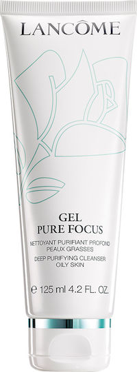 Lancome Gel Pure Focus Deep Purifying Cleanser for Oily Sk Gel Καθαρισμού Προσώπου 125ml