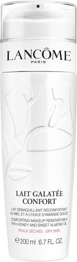 Lancome Galatee Confort Cleansing Milk for Dry Skin Emulsion Makeup Remover Face 200ml