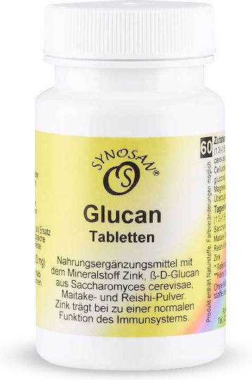 Metapharm Synosan Glucan Специална Хранителна Добавка за Подсилване на Имунната Система 60 Таблетки