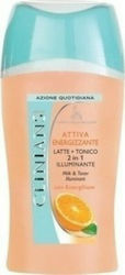 Clinians Attiva Energizzante Milk & Toner 2 in 1 Γαλάκτωμα Καθαρισμού Προσώπου 200ml