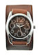 Nemesis Watch with Brown Leather Strap