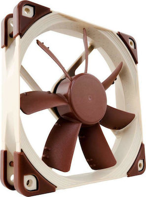 Noctua NF-S12A ULN Ventilator Carcasă 120mm cu Conexiune 3-Pin / Molex cu 4 pini 1buc Maro