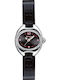 Timex Womens Watch 22mm Battery with Black Leather Strap