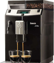 Saeco Lirika Coffee Αυτόματη Μηχανή Espresso 1850W Πίεσης 15bar με Μύλο Άλεσης Μαύρη