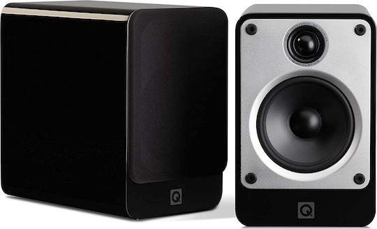 Q-Acoustics Concept 20 Pair of Hi-Fi Speakers Bookself 75W 2 No of Drivers W28.2xD17xH26.5cm. Black