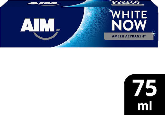 AIM White Now Οδοντόκρεμα για Λεύκανση 75ml