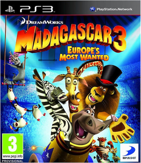 Madagascar 3: Europe's Most Wanted PS3 Spiel (Gebraucht)