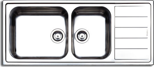 Apell Linear 8516 Ένθετος Αριστερός Inox Σατινέ Μ116xΠ50cm Ασημί Apell Linear 8516 Ένθετος Αριστερός Inox Σατινέ Μ116xΠ50cm Ασημί