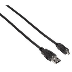 HAMA 4PMV2 00074200 USB 2.0 USB-A male σε mini USB-B male 1.8m