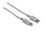 HAMA 1.5m USB 2.0 Cable A-Male to B-Male Gray (00034694)