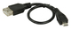 Valueline Regular USB 2.0 spre micro USB Cablu Negru 0.2m (VLCP60570B0.20) 1buc