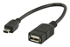 Valueline VLMP60315B0.20 Μετατροπέας mini USB male σε USB-A female