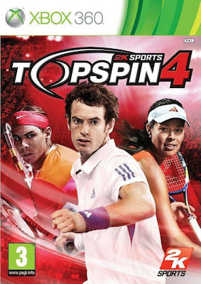 Top Spin 4 XBOX 360 Game (Used)