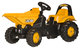 Kids Ride On Excavator DumperKid JCB Foot-to-Floor with Pedal Yellow