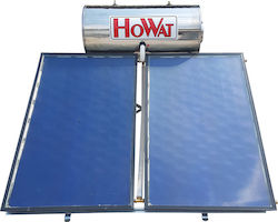 Howat Ηλιακός Θερμοσίφωνας 160 λίτρων Inox Διπλής Ενέργειας με 3τ.μ. Συλλέκτη