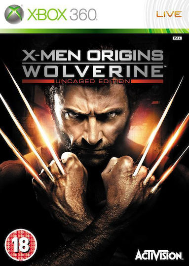 Xbox360 ソフト X-Men Origins: Wolverine (Uncaged Edition) XBOX 360 Joc (Folosit