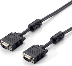 Equip Кабел VGA мъжки - VGA мъжки Черен 8м (118813)